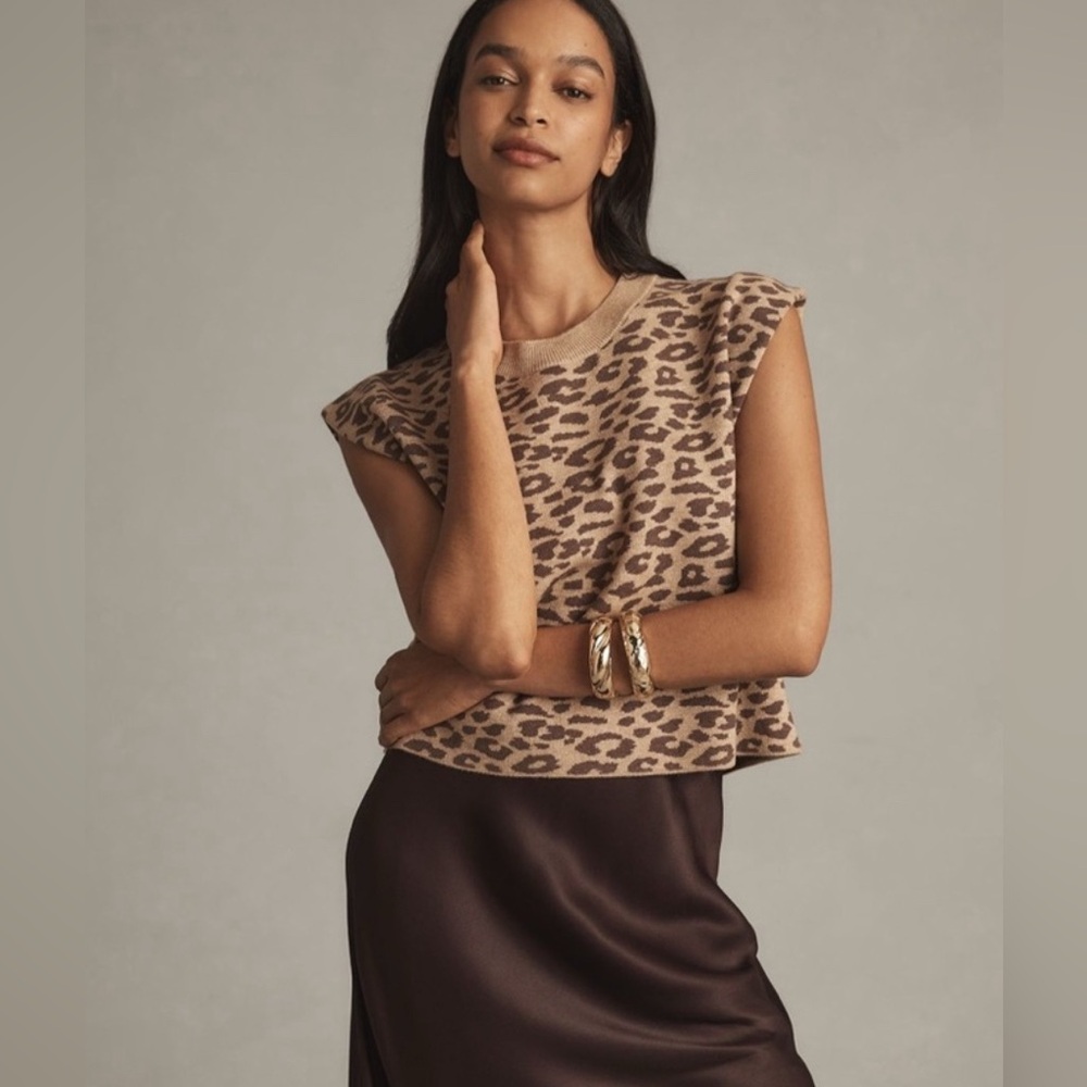 Maeve Noah muscle tank sweater